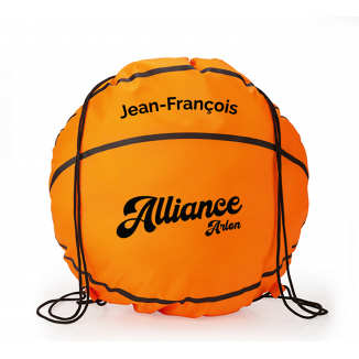 Sac à dos ballon de basket - Avec personnalisation.